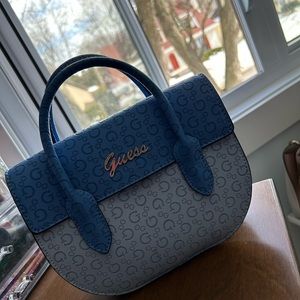 Blue Guess Bag